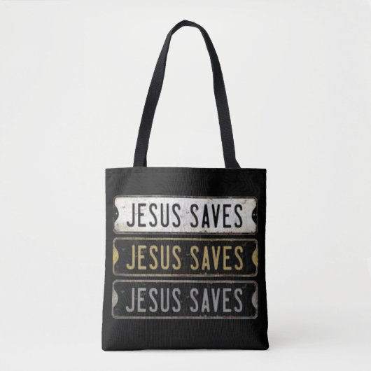 Jesus rettet tasche (Vorderseite)