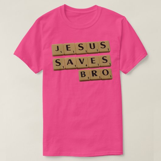 Jesus Rettete Bro T-Shirt (Design vorne)