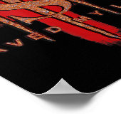 Jesus Rettete mein Leben Gott Bibi Glaube Christli Poster (Ecke)