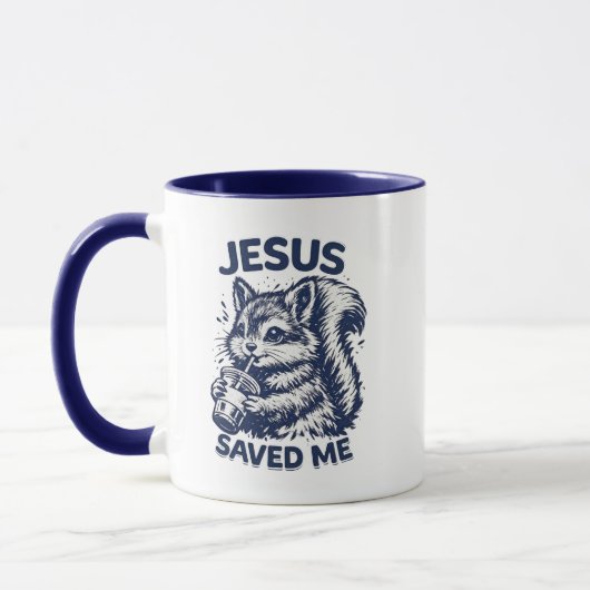JESUS rettete mich Tasse (Links)
