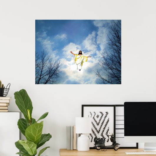 JESUS RETURNS-Poster Poster (Heimbüro)