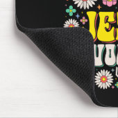 Jesus Revolution Der Glaube Retro Groovy Christlic Mousepad (Ecke)