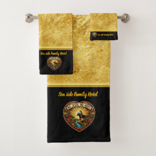 Jesus Riding Donkey verbreitet wahre Hoffnung (B) Badhandtuch Set