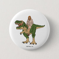 Jesus Riding T-Rex
