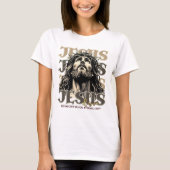 Jesus Risen - Jesus Christus künstlerisch T-Shirt (Vorderseite)