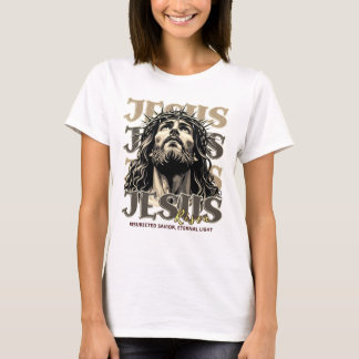 Jesus Risen - Jesus Christus künstlerisch T-Shirt