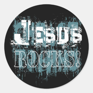 Jesus Rocks! Aufkleber