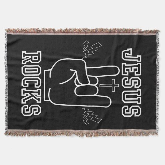 Jesus Rocks Bibelfestival Decke (Vorderseite)