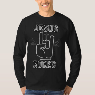 Jesus Rocks Bibelfestival Lange Seele T-Shirt