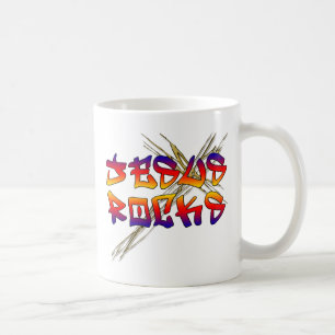 Jesus Rocks Christlich Kaffeetasse