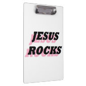 JESUS ROCKS KLEMMBRETT (Rechts)