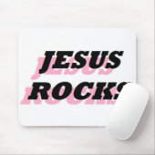 JESUS ROCKS MOUSEPAD (Mit Mouse)