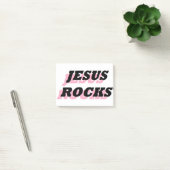 JESUS ROCKS POST-IT KLEBEZETTEL (Büro)