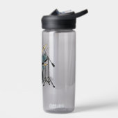 Jesus Rocks - Schlagzeuger Trinkflasche (Links)