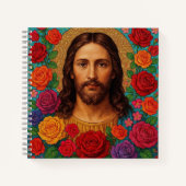 Jesus Roses Notebook. Notizblock (Vorderseite)