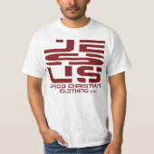 JESUS-Rot T-Shirt (Vorderseite)