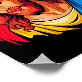 Jesus Rtrait Art Christian Religious Poster (Ecke)