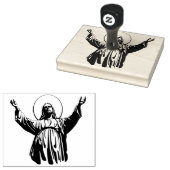 Jesus Rubber Briefmarke Gummistempel (Stempel)