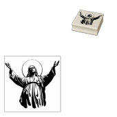 Jesus Rubber Briefmarke Gummistempel (Stempel)