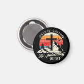 Jesus ruft an magnet (Vorderseite/Rückseite)