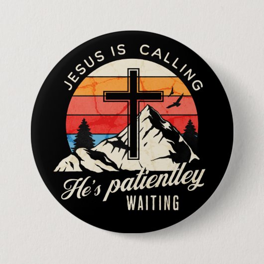 Jesus ruft button (Vorderseite)