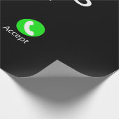 Jesus ruft Christlich Geschenkpapier (Ecke)