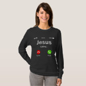 Jesus ruft - Christlich T-Shirt (Vorne ganz)