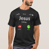 Jesus ruft Christlich T-Shirt (Vorderseite)