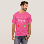 Jesus ruft - Christlich T-Shirt (Vorne ganz)