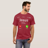 Jesus ruft Christlich T-Shirt (Vorne ganz)