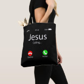 Jesus ruft Christlich Tasche (Von Nahem)