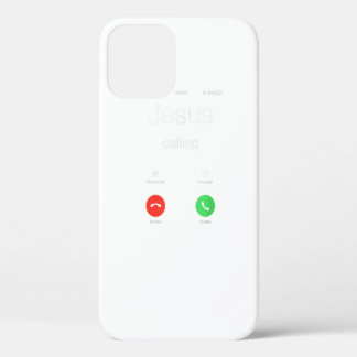 Jesus ruft den Funny Jesus Phone Christlich an Case-Mate iPhone Hülle