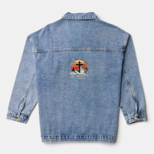 Jesus ruft jeansjacke