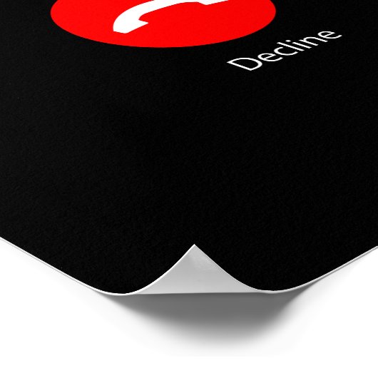 Jesus ruft poster (Ecke)