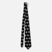 Jesus Rugged Cross Neck Tie Krawatte (Rückseite)