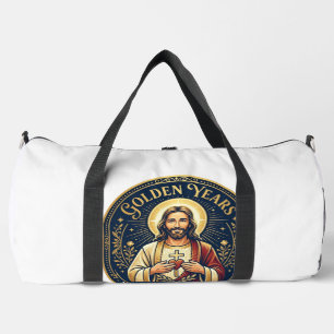 Jesus Ruhestand Vintage-Shirt Christlich Duffle Bag