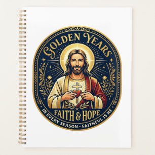 Jesus Ruhestand Vintage-Shirt Christlich Planer