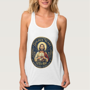 Jesus Ruhestand Vintage-Shirt Christlich Tank Top