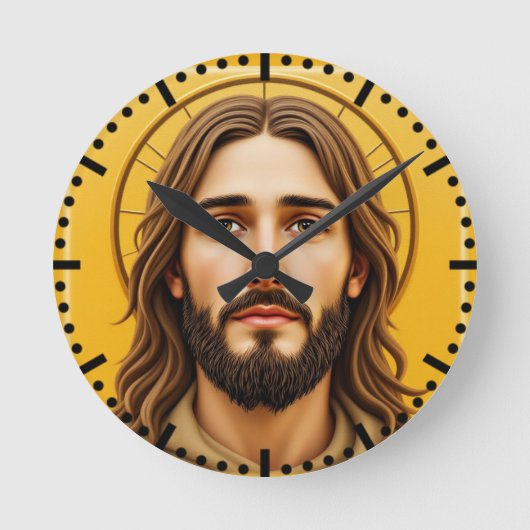 JESUS RUNDE WANDUHR (Vorderseite)