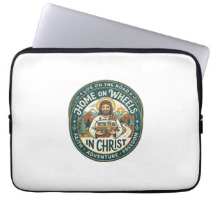 Jesus RV Camper Life Vintage-Shirt Christliches Gr Laptopschutzhülle