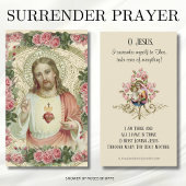 Jesus Sacred Heart Jungfrau Mary Gebet Platzkarte