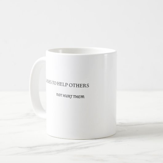Jesus sagt: kaffeetasse (Vorderseite Links)