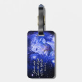 Jesus sagte, ich bin. Gepäckanhänger (Rückseite vertikal)