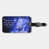 Jesus sagte, ich bin. Gepäckanhänger (Rückseite horizontal)