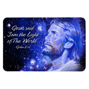 Jesus sagte, ich sei das Licht der WeltJohannes 8: Magnet