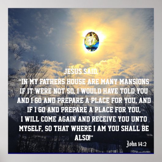 JESUS SAID Poster (Vorne)