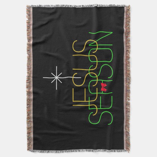 Jesus-Saison Decke (Vorderseite Vertikal)