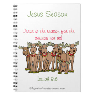 Jesus-Saison Notizblock
