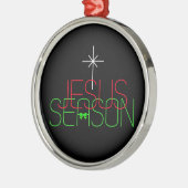 Jesus-Saison Ornament Aus Metall (Links)