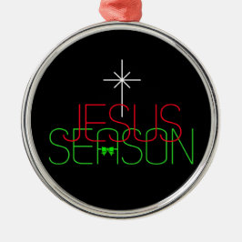 Jesus-Saison Ornament Aus Metall